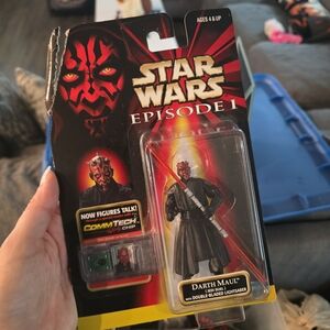 Star Wars Episode I Darth Maul Figure with Red and Black Design
